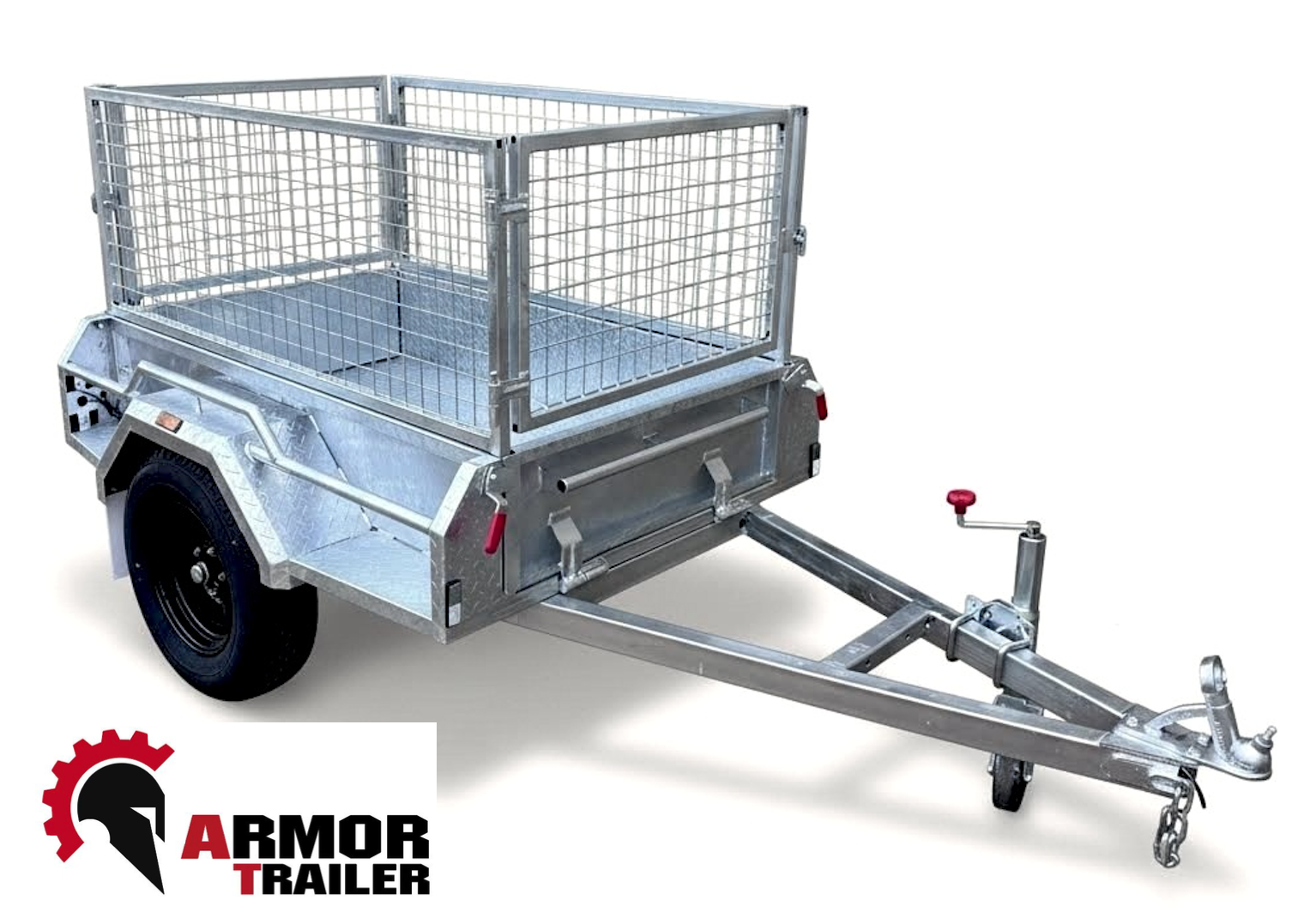 DISCOUNT ( RRP $ 1850 / Now $1700 ) 5 x 3 Galvanised Trailer ATM 650KG ( Model : S53 )